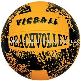 hand sewn volleyball